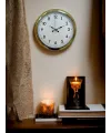 Classic White Gold 40 Cm Metal Duvar Saati