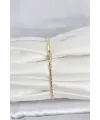 CM 14K Gold Renk Burgulu Zincir Model Kadın Bileklik