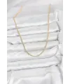 CM 14K Gold Renk Halka Model 60 cm Kadın Kolye