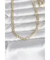 CM 14K Gold Renk Kalın Zincir Model 60 cm Kadın Kolye