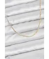 CM 14K Gold Renk Kesme Model 60 cm Kadın Kolye