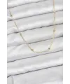 CM 14K Gold Renk Minik Top Zincirli Kadın Kolye