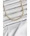 CM Yassı Yılan Zincir Model 60 cm Kadın Kolye