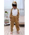 Çocuk Kaplan Kostumu - Aslan Kostümü 6-7 Yaş 120 Cm