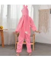 Çocuk Tavşan Kostümü Pembe Renk 4-5 Yaş 100 cm