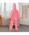 Çocuk Tavşan Kostümü Pembe Renk 4-5 Yaş 100 Cm