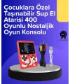 Çocuklar İçin 400 Retro Oyunlu Konsol