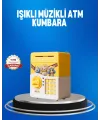 Çocuklar İçin Sarı Elektronik Şifreli Para Biriktirme Kumbarası