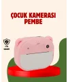 Çocuklar İçin Şipşak Yazıcı Kamera 24mp Hd Çift Lensli Termal Baskılı