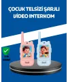 Çocuklar İçin Video Görüşmeli Walkie Talkie Uzun Mesafe İletişim