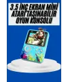 Çocuklara Özel 4k Hd Retro Oyun Konsol El Atari Taşınabilir 500 Oyunlu