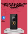 Çok Amaçlı Dijital Lastik Pompası Araç Bisiklet Top Uyumlu