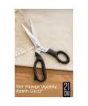Çok Amaçlı Makas – 21 cm Uzunluk | 11 cm Kesim Bıçağı | Paslanmaz Çelik, Ergonomik Sap 722183