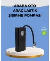 Çok Fonksiyonlu Dijital Gösterge Elektrikli Lastik Pompası