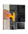 Çok Fonksiyonlu Profesyonel Cam Kazıma Bıçağı 2 Adet Yedek Bıçak Hediyeli