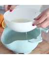 Çok Fonksiyonlu Salata Aparatı - Süzgeçli Doğrayıcı Kase
