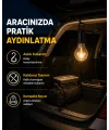 Çok Yönlü Asma Kancalı Kamp Işığı