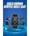 Çoklu Kordon Hediyeli Akıllı Saat Çağrı Cevaplama Müzik Dinleme Dokunmatik Ekran