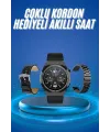 Çoklu Kordon Hediyeli Akıllı Saat Çağrı Cevaplama Müzik Dinleme Dokunmatik Ekran