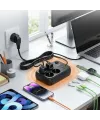 Çoklu Priz Uzatma Kablosu 4 Soket + 4 Usb + 2 Type-c – Termal Akım Korumalı, Isıya Dayanıklı, Çocuk Korumalı Güvenli Priz 100-250v