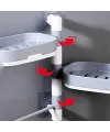 Çoklu Sabun Tutucu Fonksiyonel Banyo Sabunluk