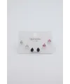 Çoklu Set Küpe - Gümüş