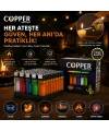 Copper Lighter Ct-100 Doldurulabilir Ve Uzun Boy Taşlı Cep Çakmak IEGXG15