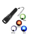Cree Tg Led 1000 Lümen Göstergeli Fonksiyonel El Feneri  Wt-732