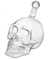 Crystal Head Kuru Kafa Cam Şişe Hediyelik Sürahi (350 ML)