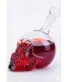 Crystal Head Kuru Kafa Cam Şişe Hediyelik Sürahi (350 ML)