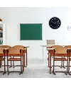 Cumhuriyet Işığı Beyaz Seri 36 Cm Metal Duvar Saati