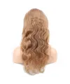 Dalgalı Front Lace Gerçek Tül Peruk - Kumral - 60-65cm