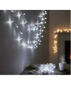 Damla Uçlu Beyaz Işık Şeffaf Kablo  10m 100 Led