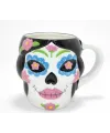 Day Of The Dead Şeker Kurukafa Tasarımlı Seramik Kupa Bardak