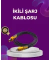 Dayanıklı 4’ü 1 Arada Çok Fonksiyonlu Hızlı Şarj Veri Kablosu