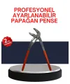 Dayanıklı Çelik Papağan Pense Ergonomik Yalıtımlı Sap