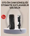 Dayanıklı Upe Alaşımlı Şemsiye Tipi Araç Güneşliği - Kolay Katlanır