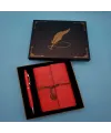 Defter Kalem Kırmızı Renk