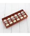 Dekoratif 6lı Beyaz Mini Atlı Karınca