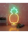 Dekoratif Ananaslı Neon Led Masa Ve Gece Lambası Hediyelik Lamba