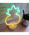 Dekoratif Ananaslı Neon Led Masa Ve Gece Lambası Hediyelik Lamba