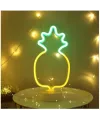 Dekoratif Ananaslı Neon Led Masa Ve Gece Lambası Hediyelik Lamba