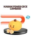 Dekoratif Pumpkin Gece Lambası Şarjlı Dokunmatik Led Işık