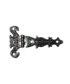 Dekoratif, Sac Tek Kuyruklu Menteşe - 40x68 Mm, Küçük, Eskitme, 1 Adet