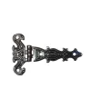 Dekoratif, Sac Tek Kuyruklu Menteşe - 40x68 mm, Küçük, Eskitme, 1 Adet