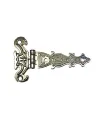 Dekoratif, Sac Tek Kuyruklu Menteşe - 40x68 mm, Küçük, Nikel, 100 Adet