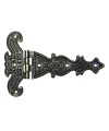 Dekoratif, Sac Tek Kuyruklu Menteşe - 69x102 mm, Büyük, Antik, 1 Adet