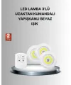 Dekoratif Ve Pratik 3’lü Kumandalı Spot Led Aydınlatma