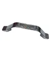 Dekoratif Zamak Kulp İçten - 64mm, Nikel, 100 Adet