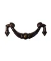 Dekoratif Zamak Üzümlü Kulp - 64mm, Eskitme, 1 Adet